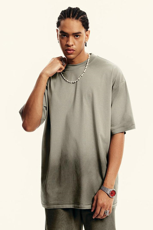 230GSM Sorona Material Dirty Effect Tee