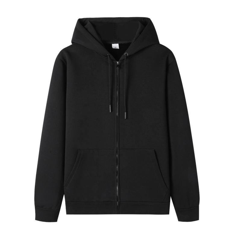 430 GSM Lined Hoodie Customized Cardigan Zipper Hoodie