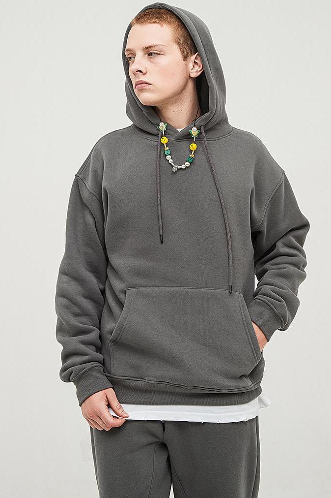 345G Basic Fleece Hoodie