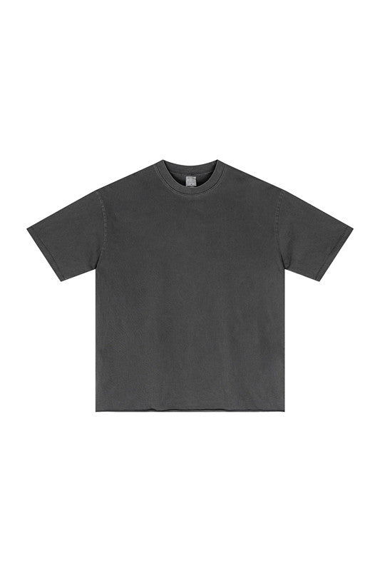 275GSM Pigment Dyed Distressed Tee