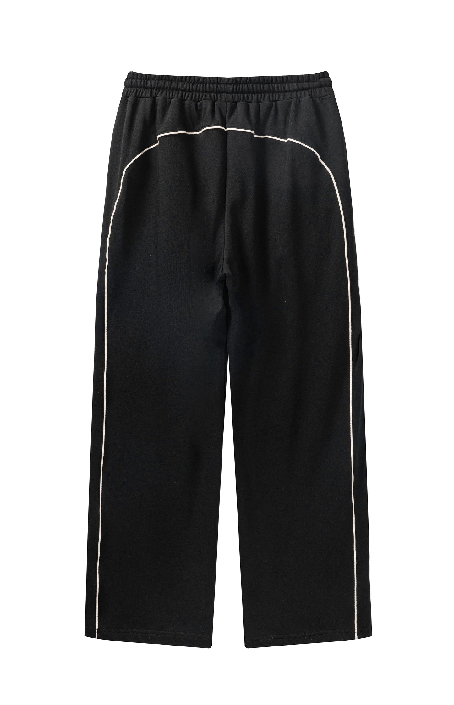 380GSM?Stripe Side Screen Printed Sweatpants
