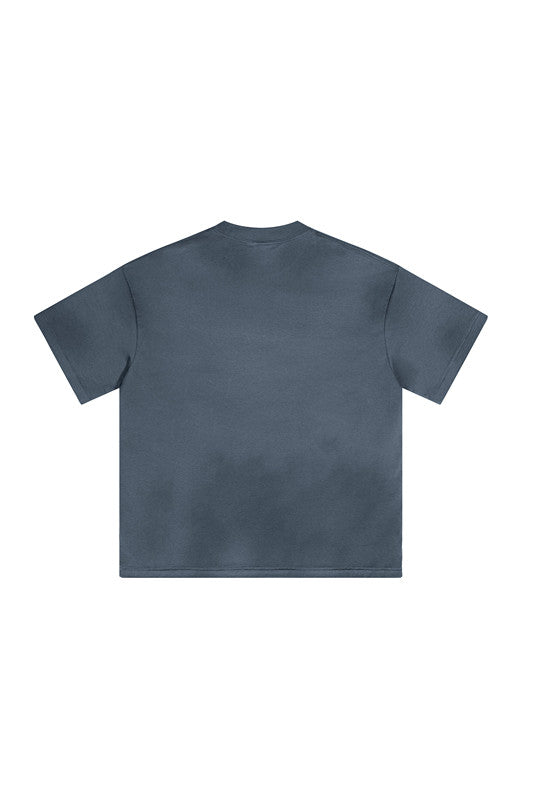 230GSM Sorona Material Dirty Effect Tee