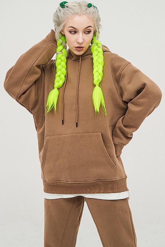 345G Basic Fleece Hoodie