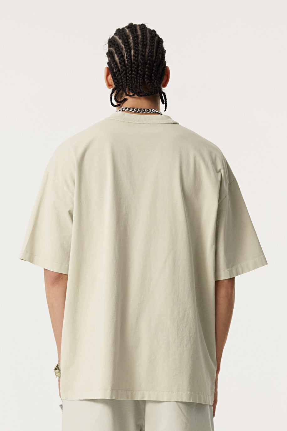 275GSM Pigment Dyed Distressed?Tee
