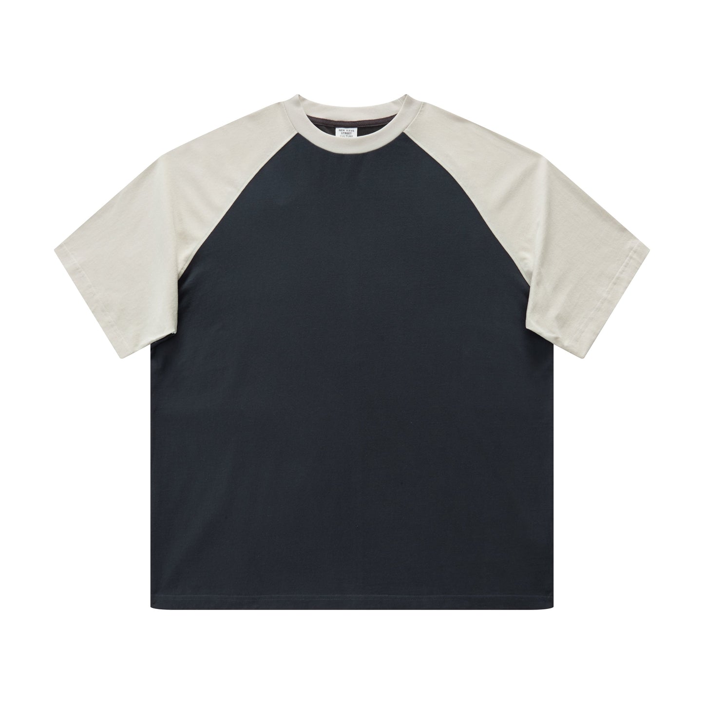 Contrast Sleeve Basic Tee