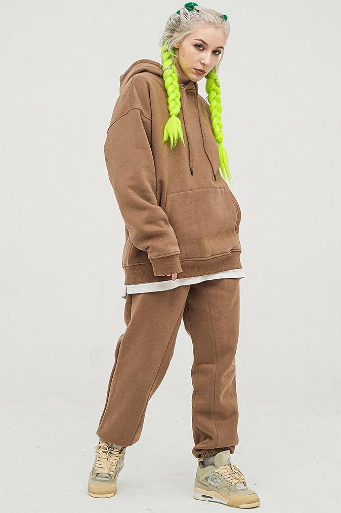 345G Basic Fleece Hoodie