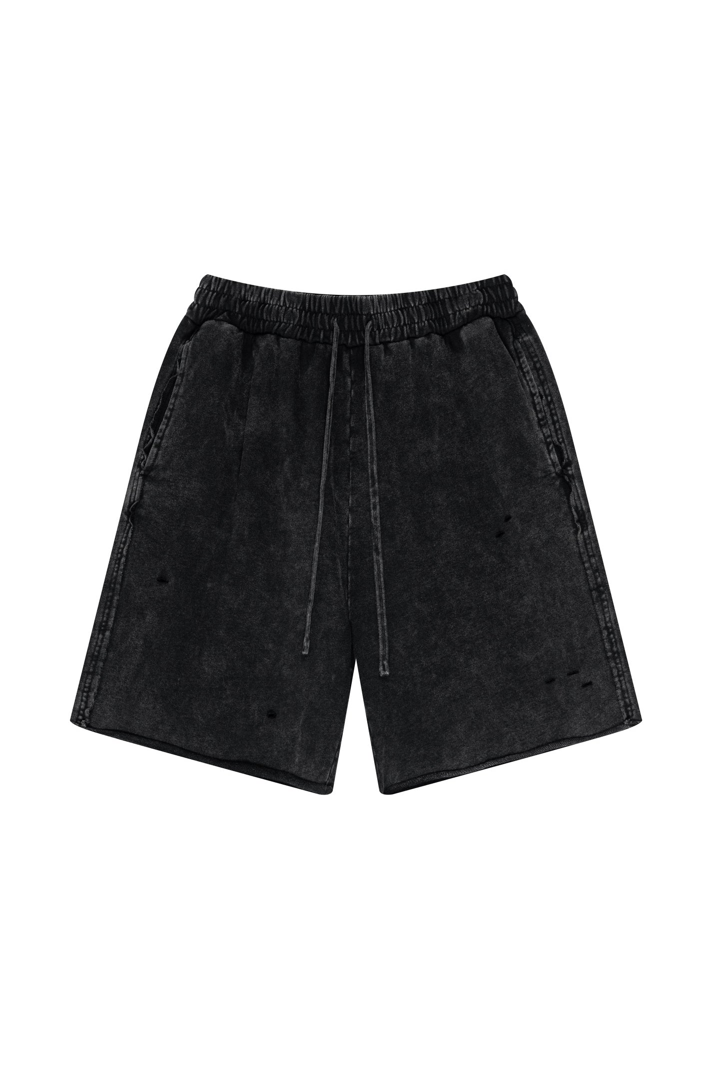 310GSM Pigment Dyed Distressed Washed Short