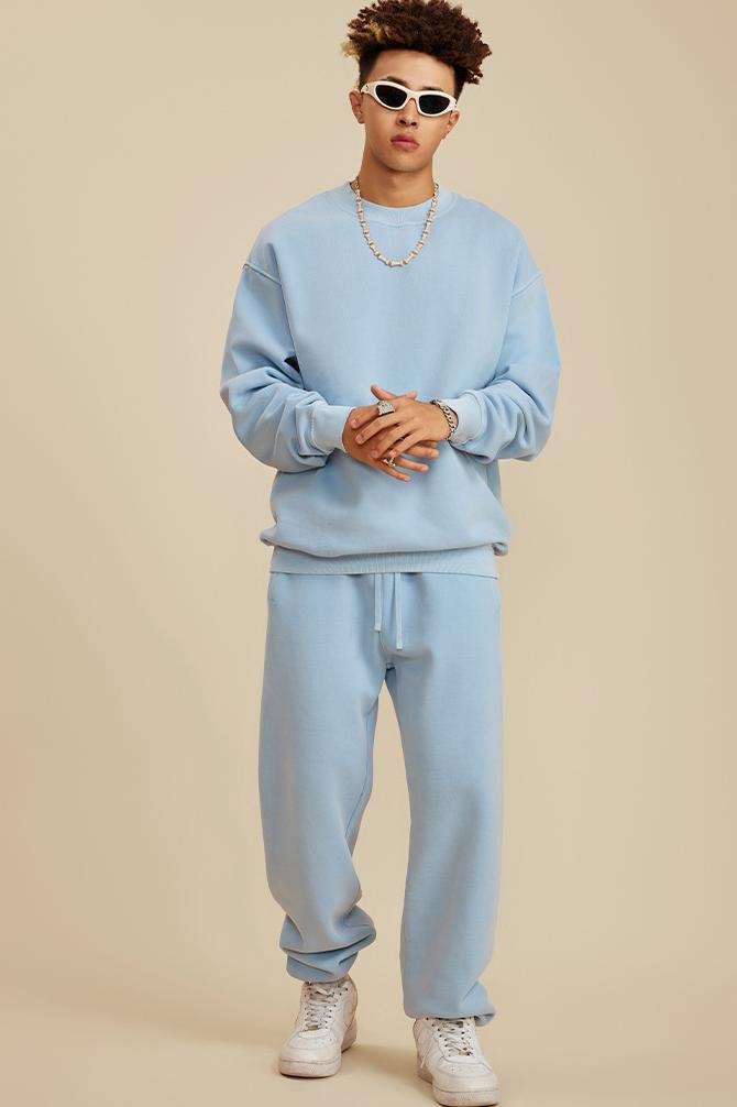 355G Washed Fleece Sweatpant