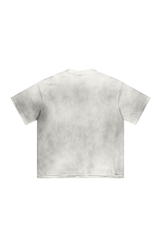 230GSM Sorona Material Dirty Effect Tee