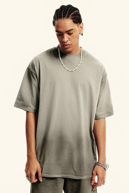 230GSM Sorona Material Dirty Effect Tee