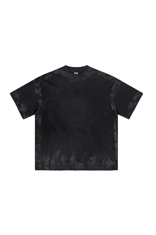 305GSM Distressed Dirty Effect Tee