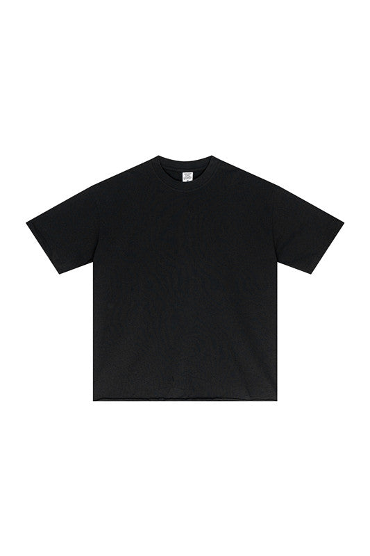 275GSM Pigment Dyed Distressed Tee