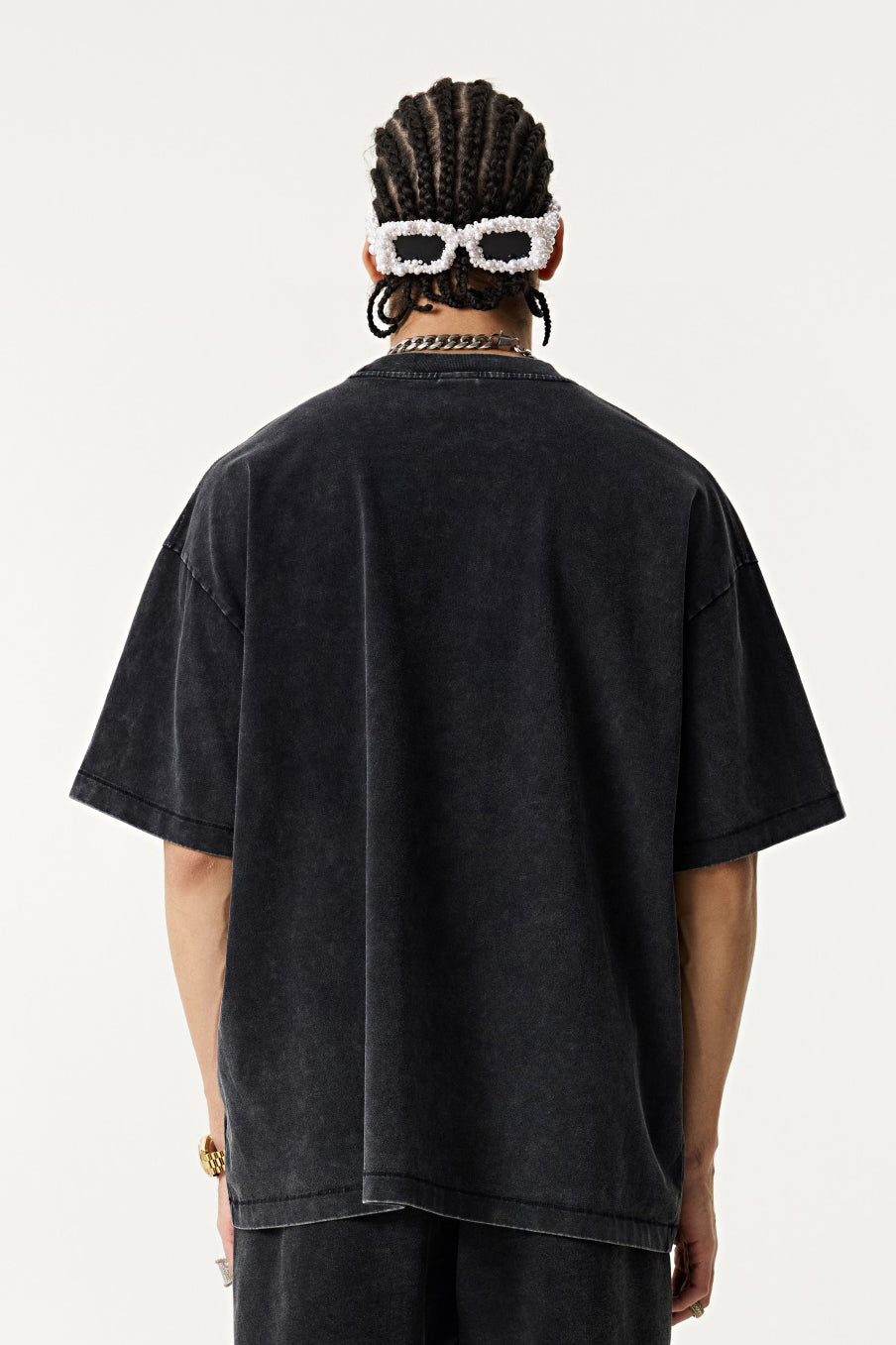 285GSM Pigment Dyed Washed Tee