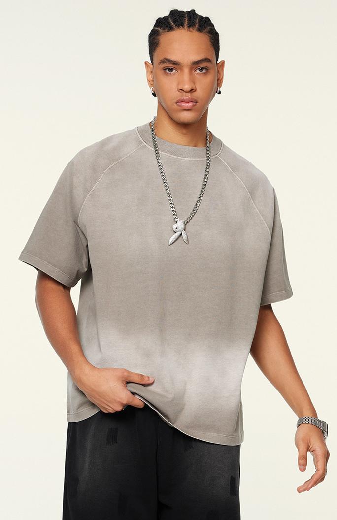 310GSM Gradient Sun Fade Tee