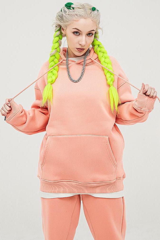 345G Basic Fleece Hoodie