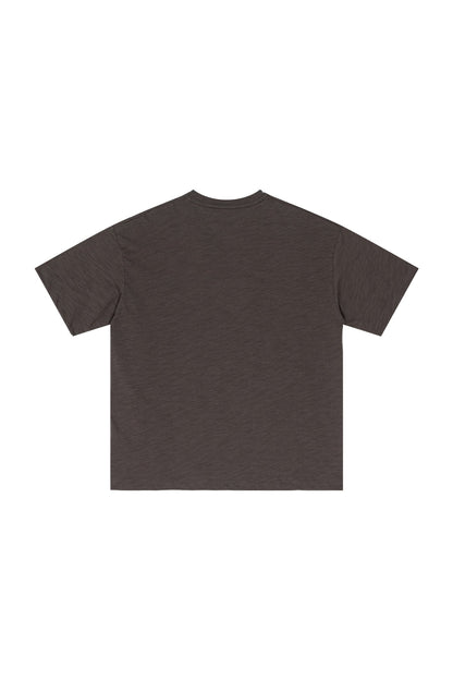 Slub Cotton 190GSM Solid Color Tee