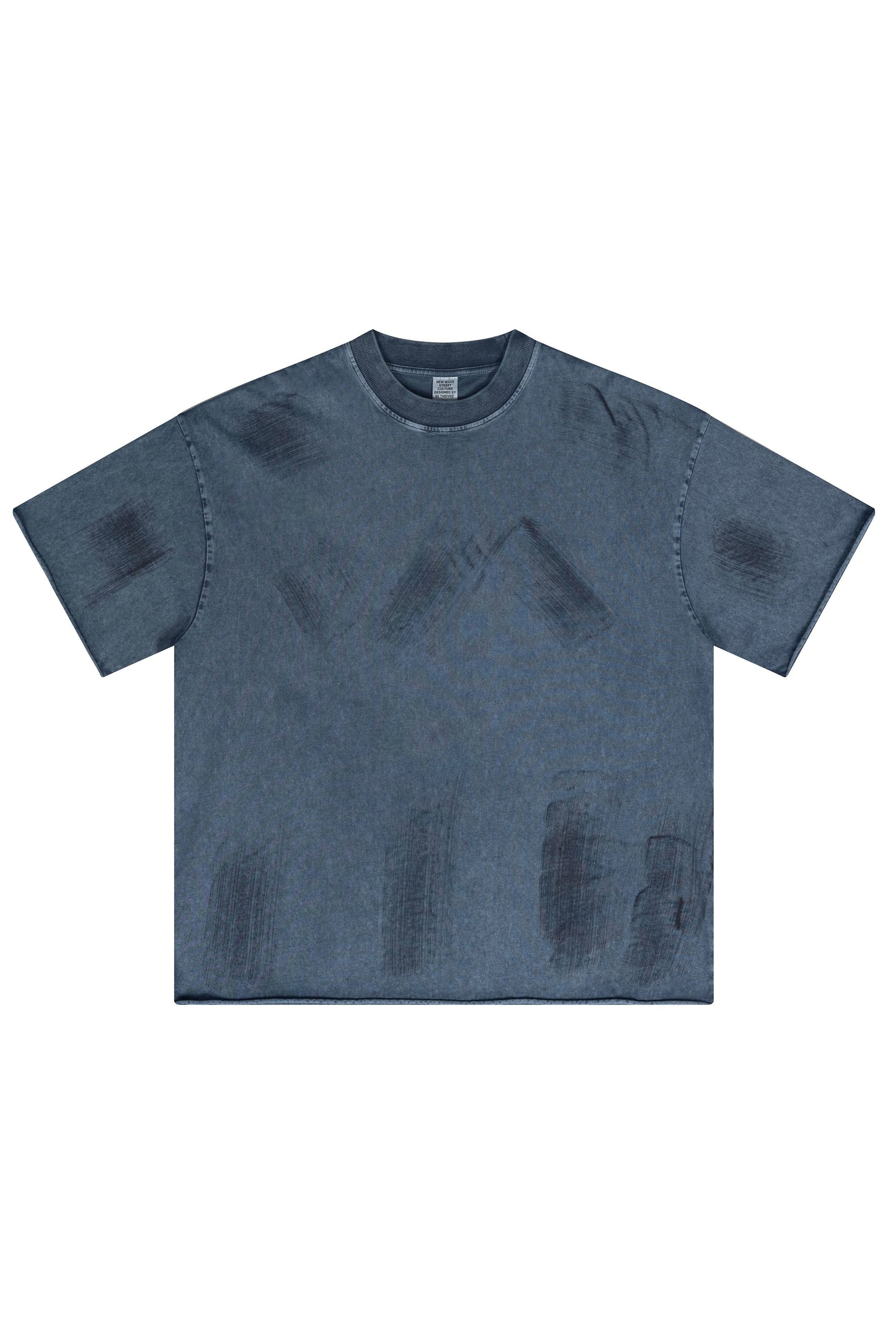 310GSM Brush Dyed Washed?Tee