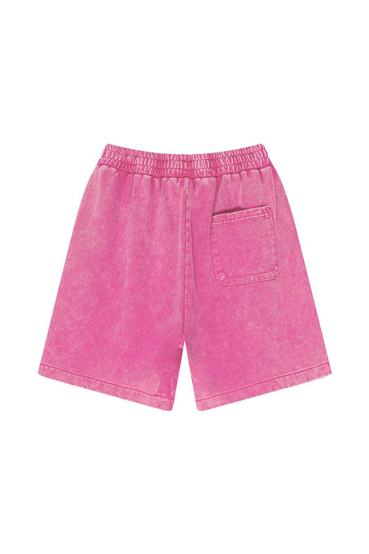 330GSM Pigment Dyed Washed Short