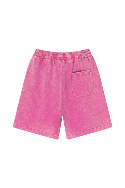 330GSM Pigment Dyed Washed Short