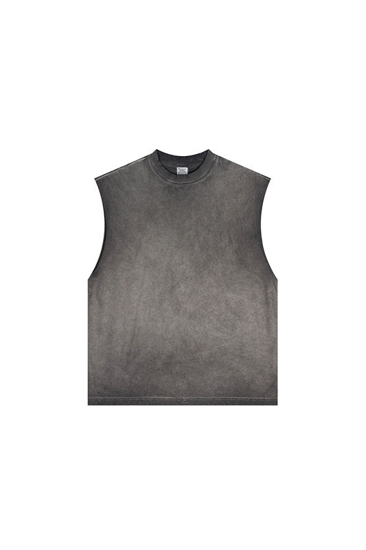 250GSM Washed Out Gradient Muscle Tee