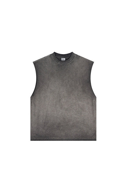250GSM Washed Out Gradient Muscle Tee