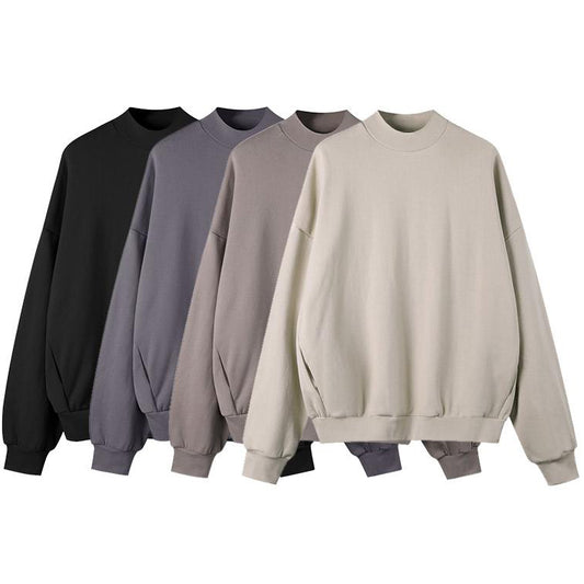 600 GSM 100% Cotton Sweater Customized Sweater
