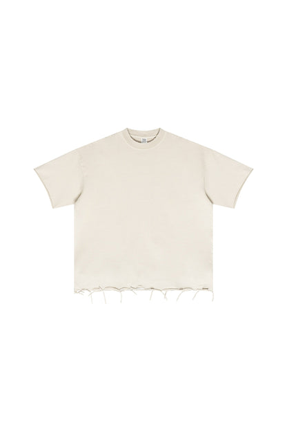 310GSM Pigment Dyed Distressed Tee