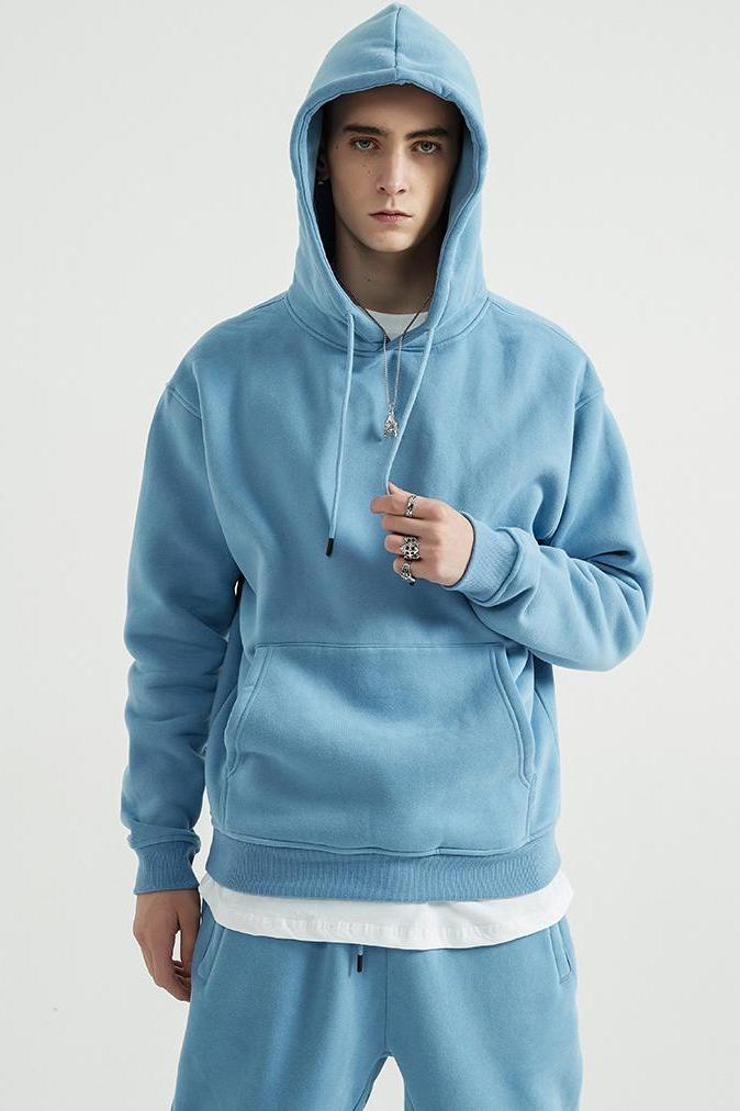 345G Basic Fleece Hoodie