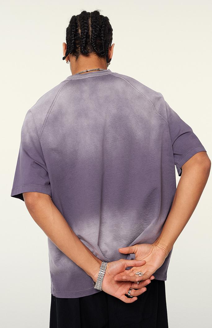 310GSM Gradient Sun Fade Tee
