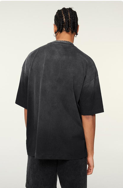 310GSM Gradient Sprayed Tee