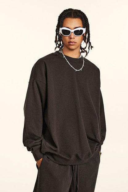 440GSM High Weight Solid Color Crew
