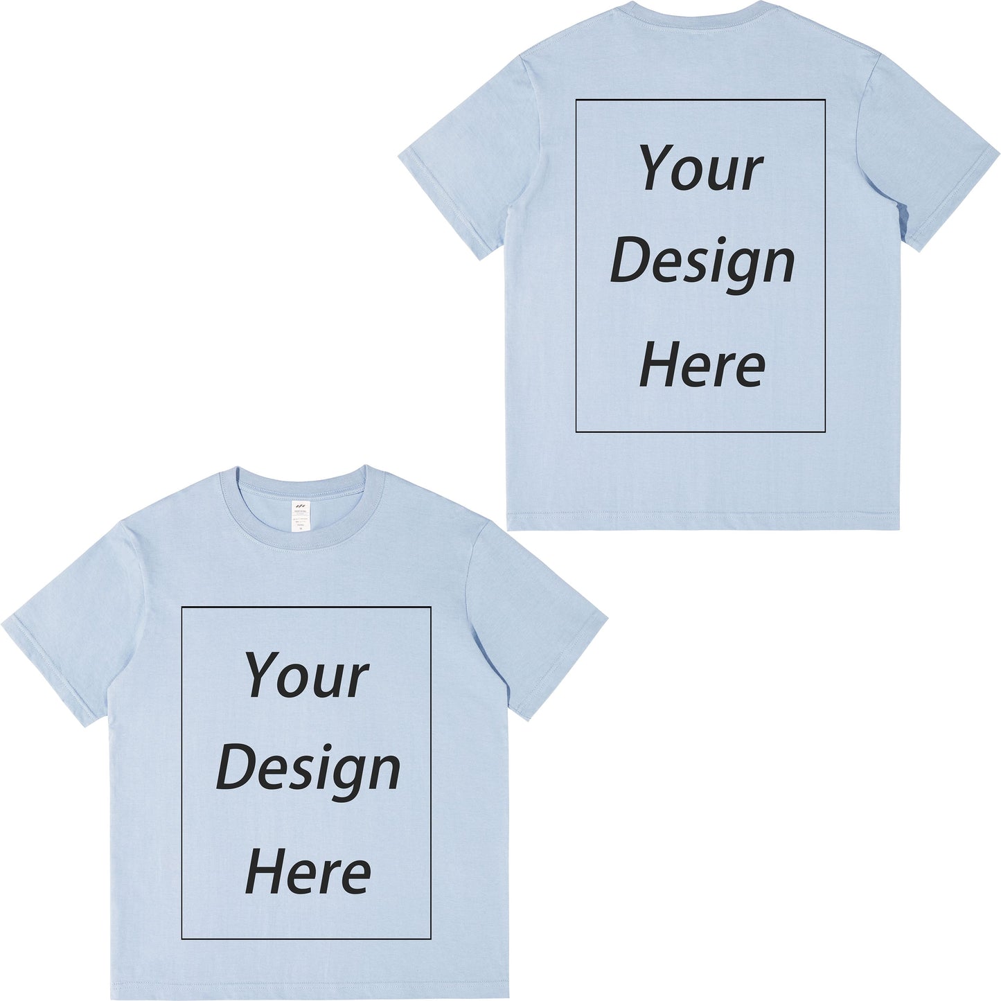 230 GSM 100% Cotton T-Shirt Customized Pattern Print Men's Creative Top