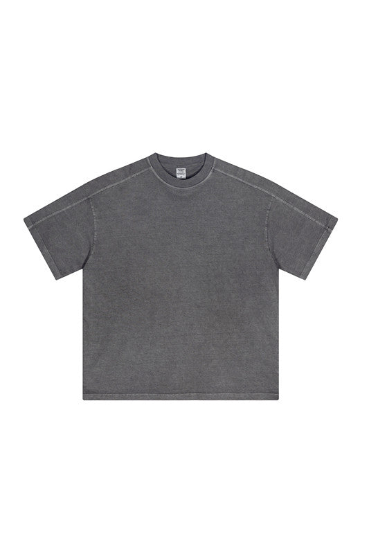 310GSM Patchwork Washed Out Tee