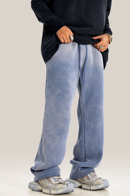 332GSM Gradient Sprayed Fleece Sweatpants