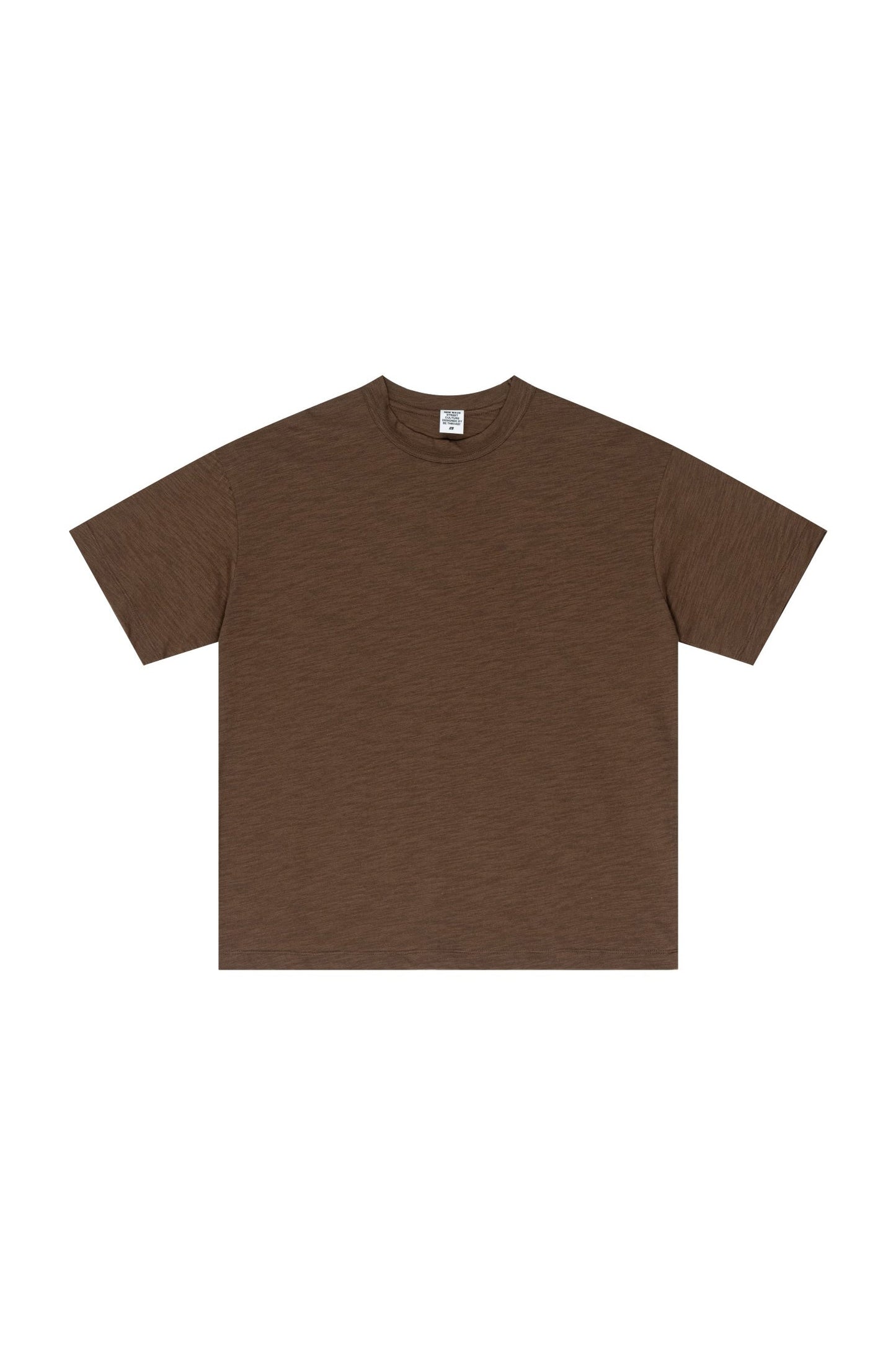 Slub Cotton 190GSM Solid Color Tee