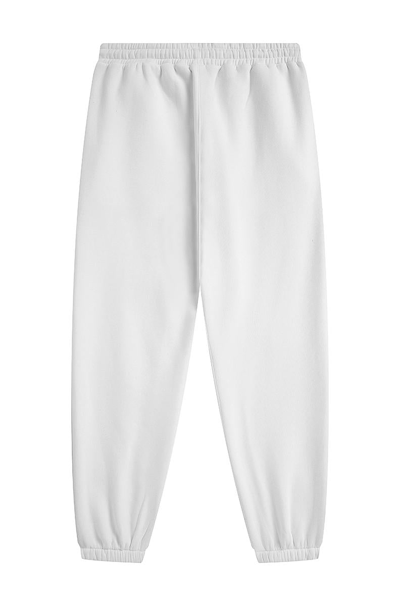 345G Fleece Solid Sweatpants