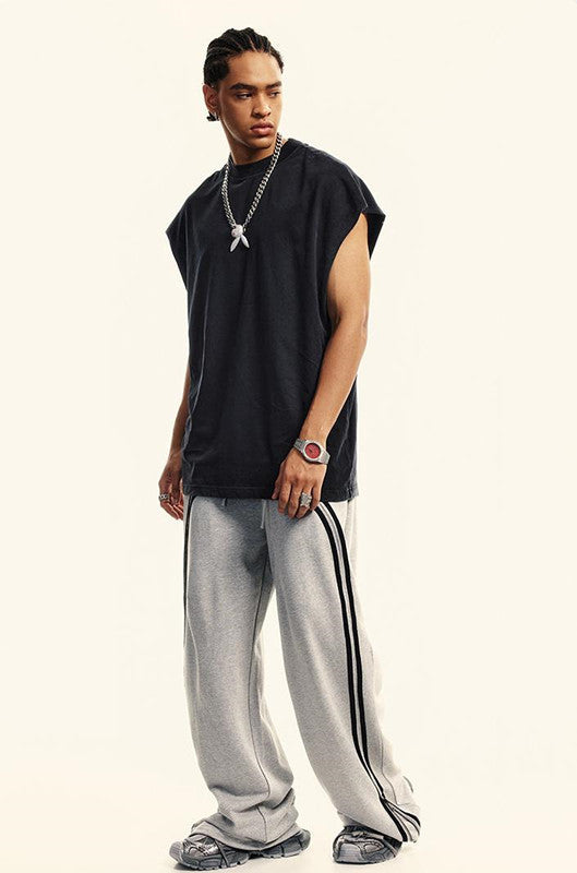 250GSM Washed Out Gradient Muscle Tee