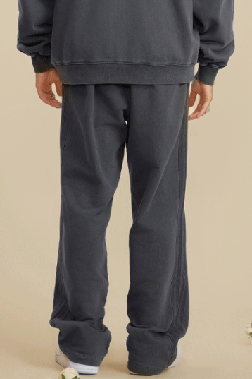 Stripe Side Washed Sweatpants
