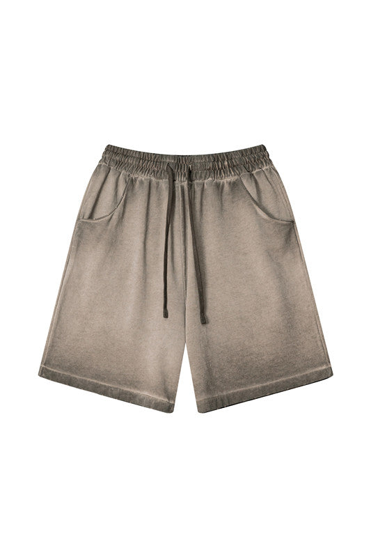 310GSM Gradient Washed Distressed Short