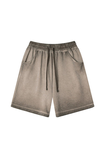 310GSM Gradient Washed Distressed Short