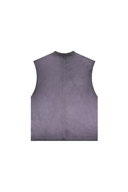 250GSM Washed Out Gradient Muscle Tee