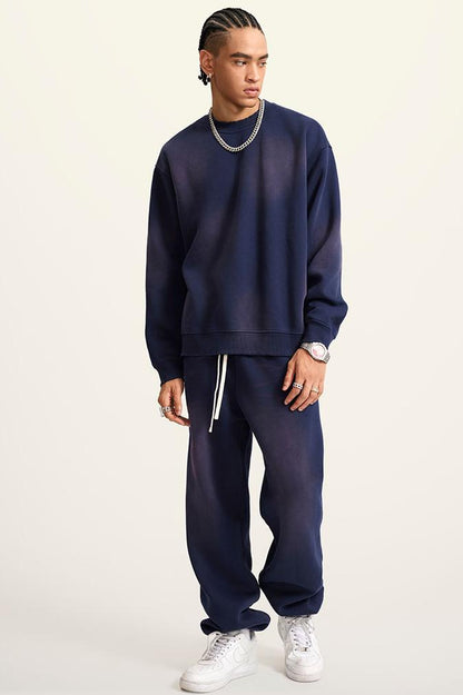 Washed Gradient Fleece Sweatpant
