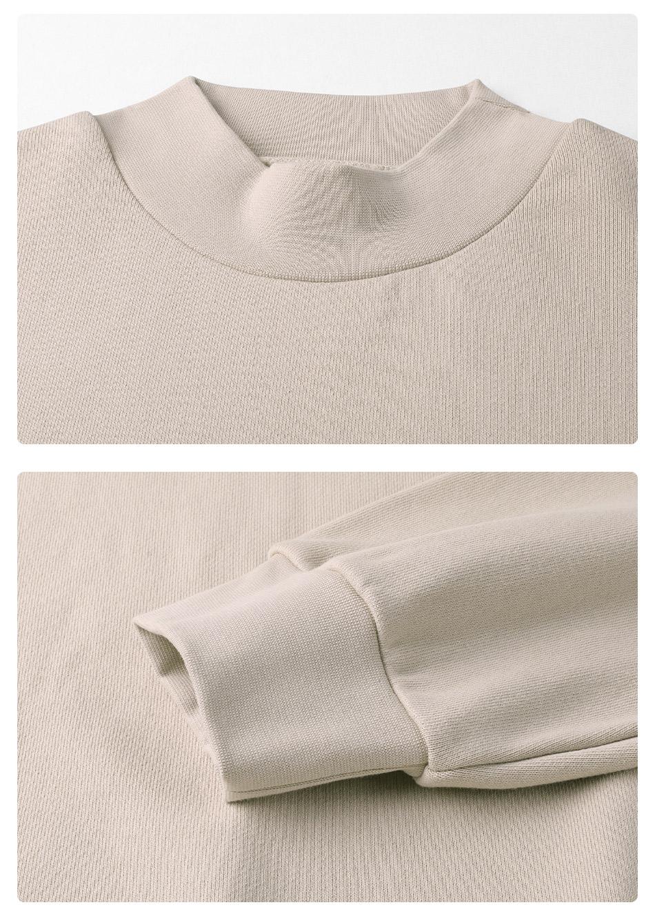 600 GSM 100% Cotton Sweater Customized Sweater