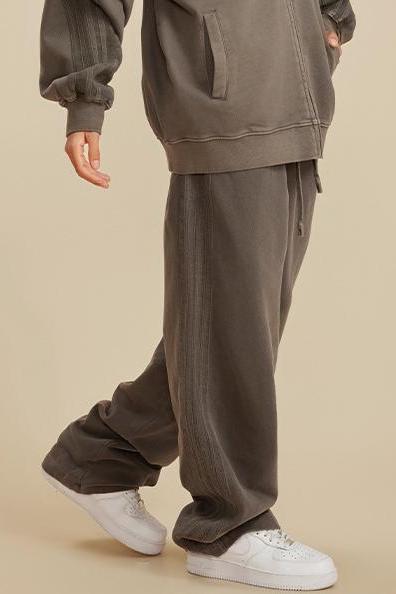 Stripe Side Washed Sweatpants