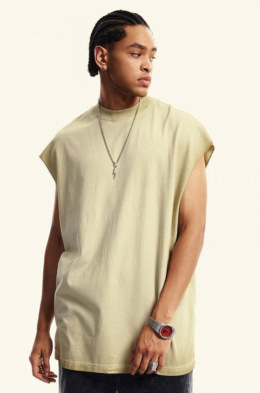 250GSM Washed Out Gradient Muscle Tee
