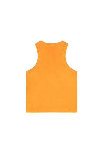 235GSM Washed Out Crop Vest
