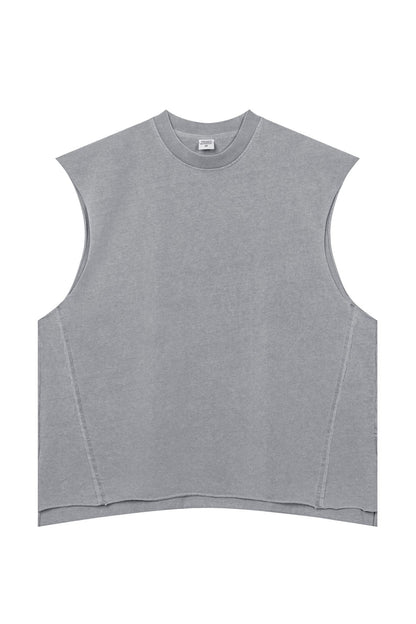 270GSM Distressed Vintage Muscle Tee