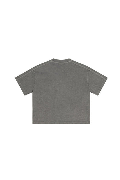 Kids 250G Side Stripe Washed Tee