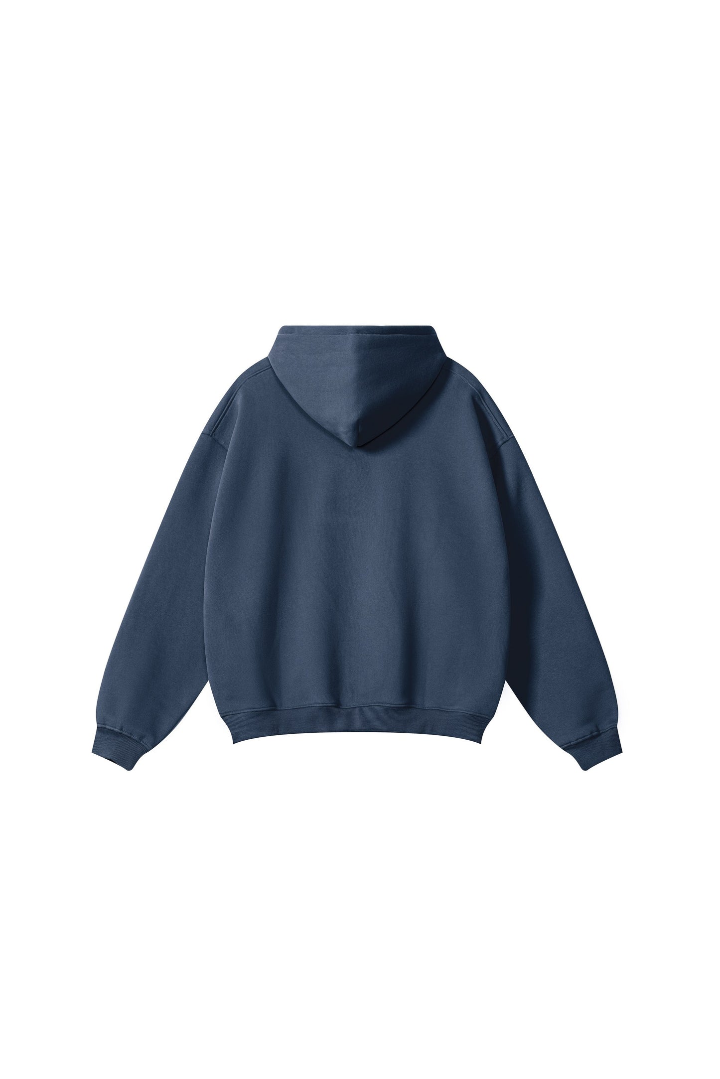 345GSM Fleece Solid Oversized Hoodie