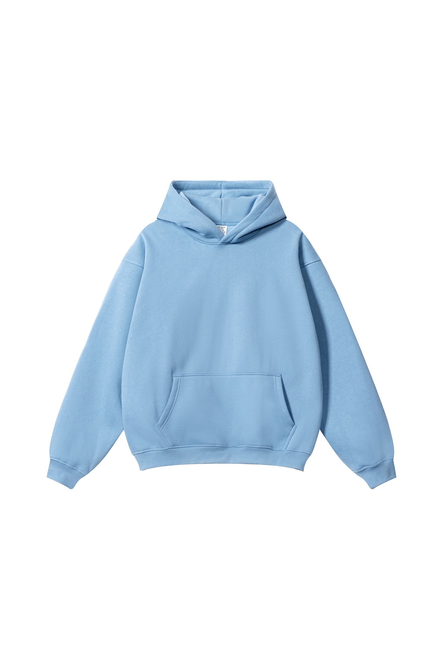 345GSM Fleece Solid Oversized Hoodie